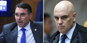 Moraes manda Flávio Bolsonaro depor à PF por calúnia contra Lula