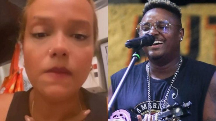 Ex de vocalista do grupo Balacobaco expõe violência: "Socorro"