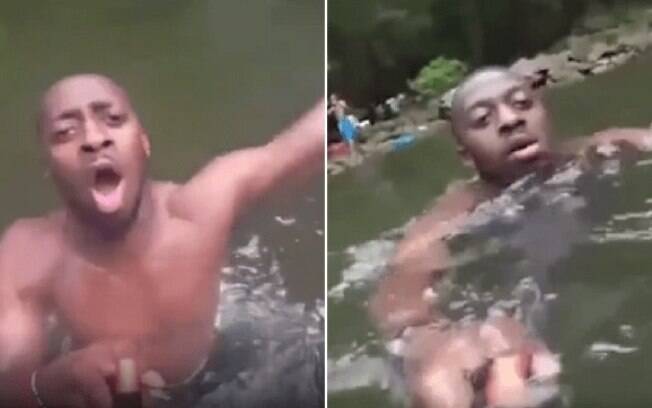 Imagens registradas pela câmera encontrada no rio mostram momentos anteriores à morte do rapaz