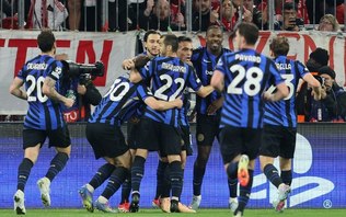 Inter de Milão vence Bayern (2-1) em Munique na ida das quartas da Champions