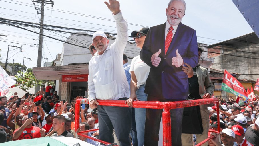 Lula em São Gonçalo, no Rio de Janeiro