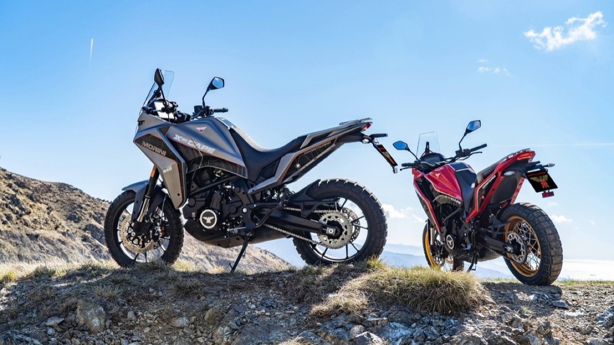 Moto Morini X-Cape 650 em trilha