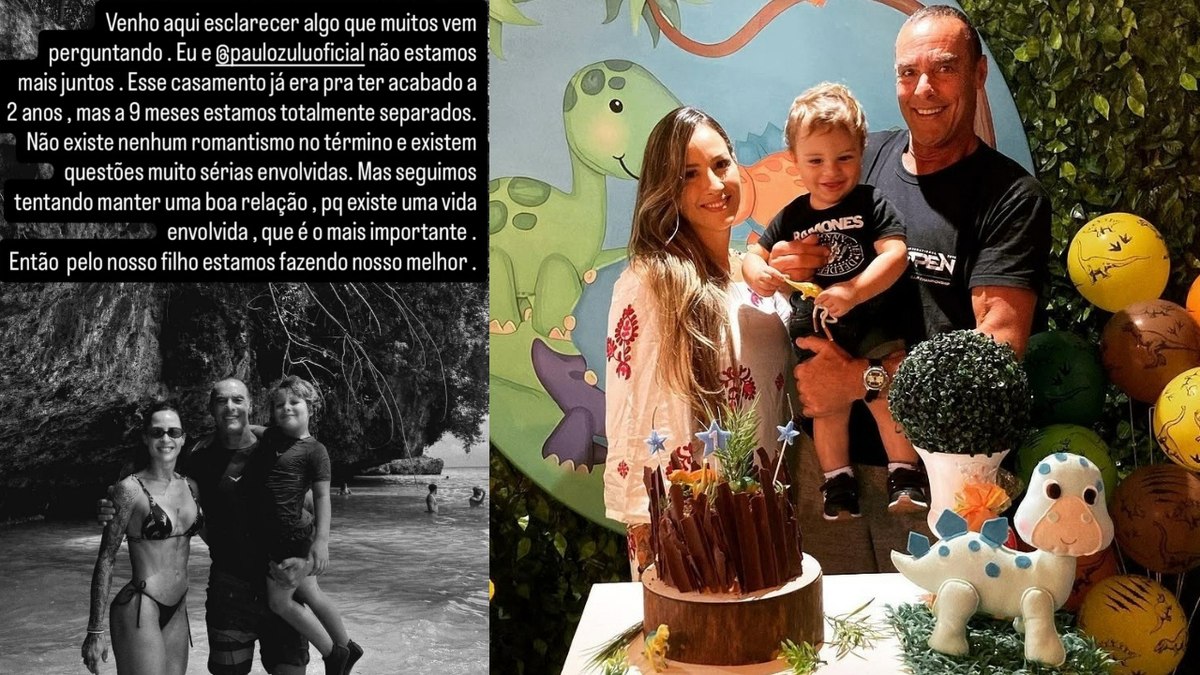 Elaine Quisinski anuncia término com Paulo Zulu