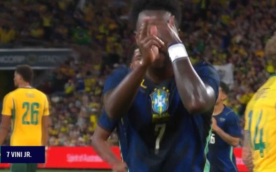 Vini Jr e a sua atuação na vitória do Brasil: Importante voltar a fazer gol