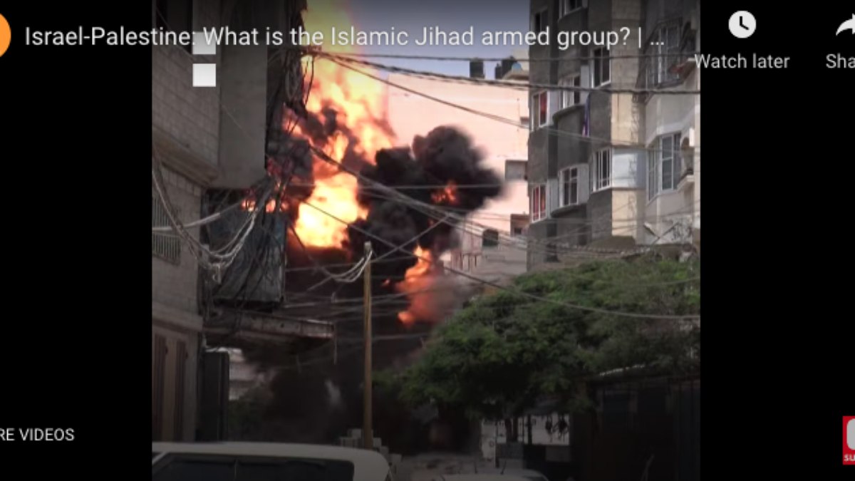 Israel ataca Jihad Islâmica em Gaza na Palestina