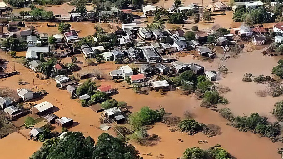 Enchentes no Rio Grande do Sul, em 2023 Enchentes no Rio Grande do Sul, em 2023