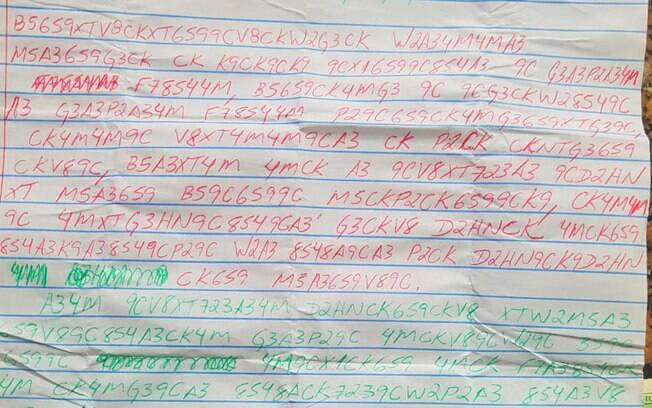 Carta encontrada com esposa de preso em Presidente Venceslau revela planos criminosos do PCC