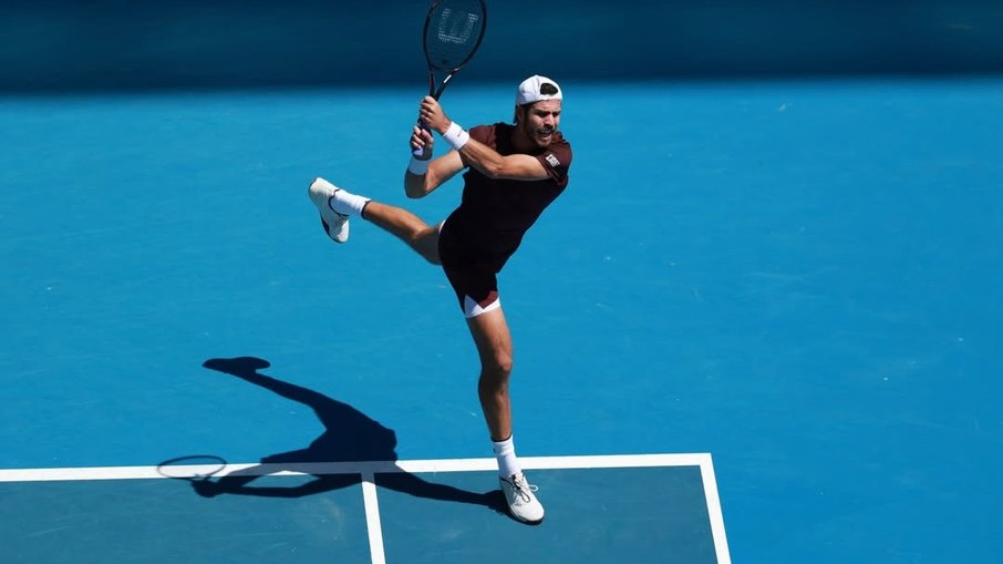 Karen Khachanov foi o adversário de João Fonseca nesta noite