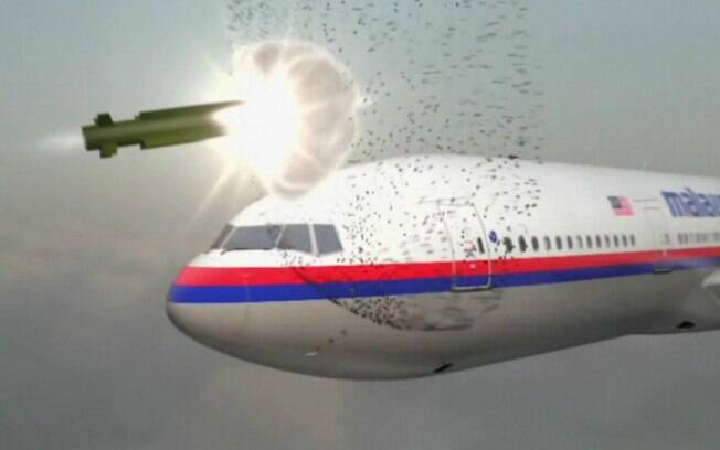 Voo MH17 foi abatido por míssil