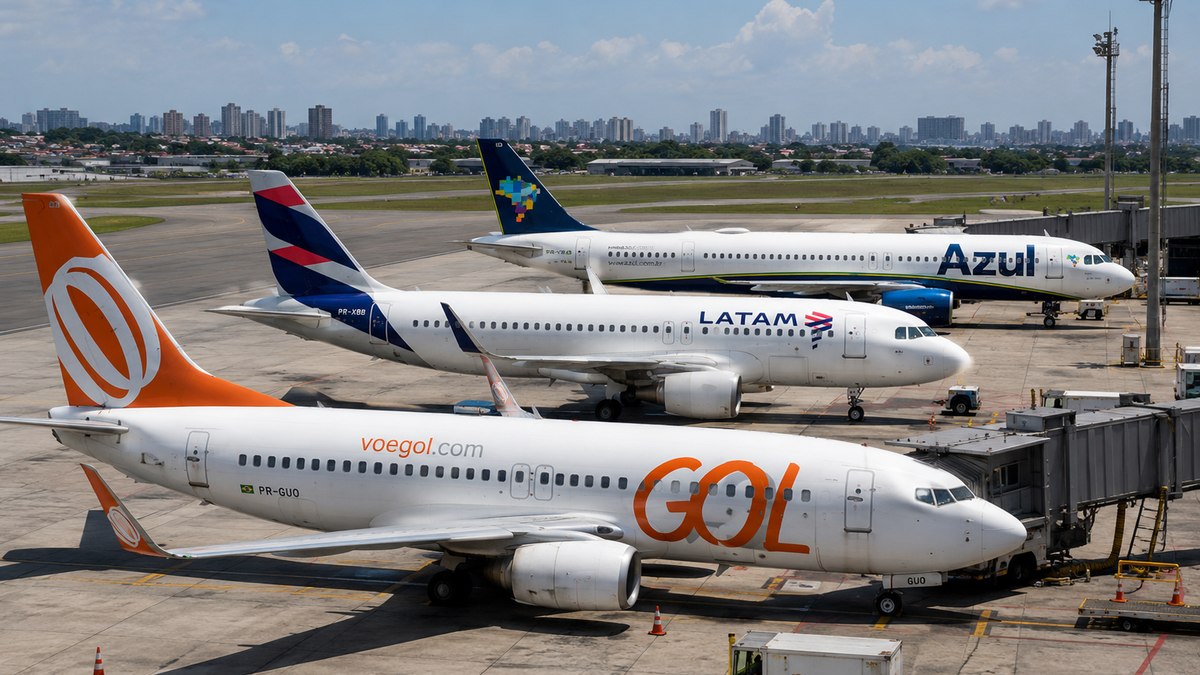 Estudo revela prejuízo de US$ 211 milhões na aviação brasileira