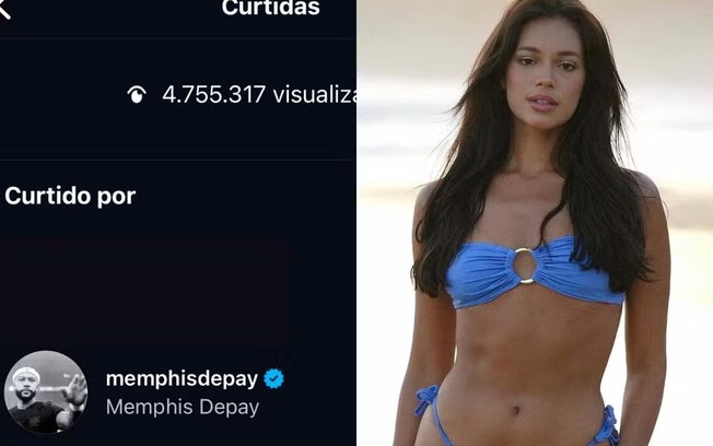 Alane e Memphis: curtida e 'follow' mútuo agitaram as redes sociais
