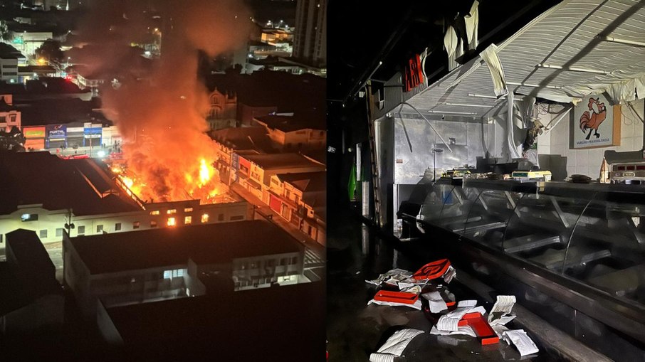 Incêndio atinge Incêndio atinge