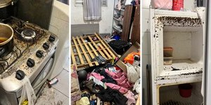 Mãe é presa após deixar 3 filhos sozinhos em condições insalubres