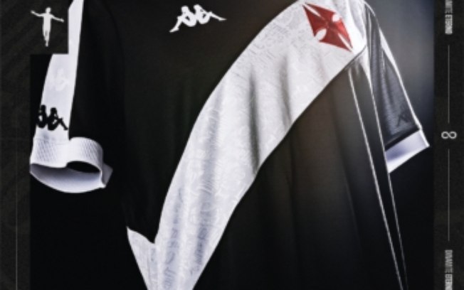 Vasco apresenta novo uniforme em homenagem a Dinamite