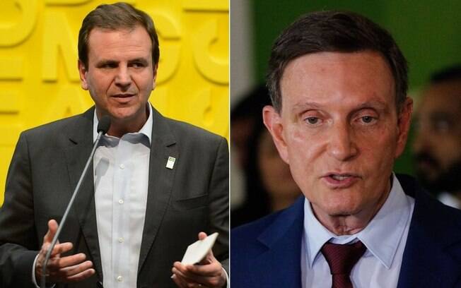 Eduardo Paes (DEM) e Crivella (Republicano) disputarão o segundo turno no Rio de Janeiro (RJ)