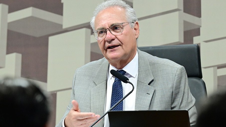 Renan Calheiros, presidente da CAE Renan Calheiros, presidente da CAE