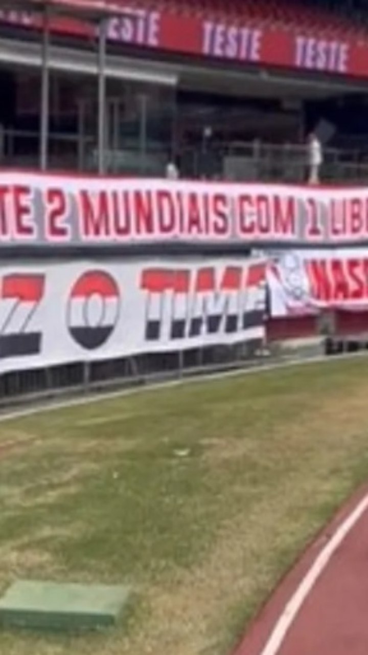 Morumbi recebe faixas de torcidas inclusivas - Mídia NINJA