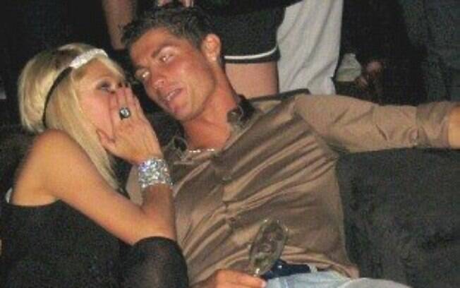 Cristiano Ronaldo e Paris Hilton juntos em Las Vegas