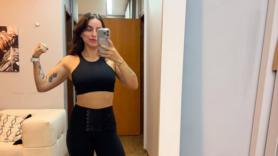 Bruna Unzueta faz acompanhamento com nutricionista e personal trainer