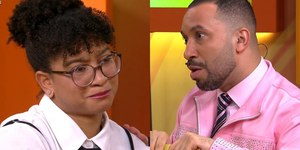 Milena se emociona com discurso de Gil do Vigor no Bate-Papo BBB