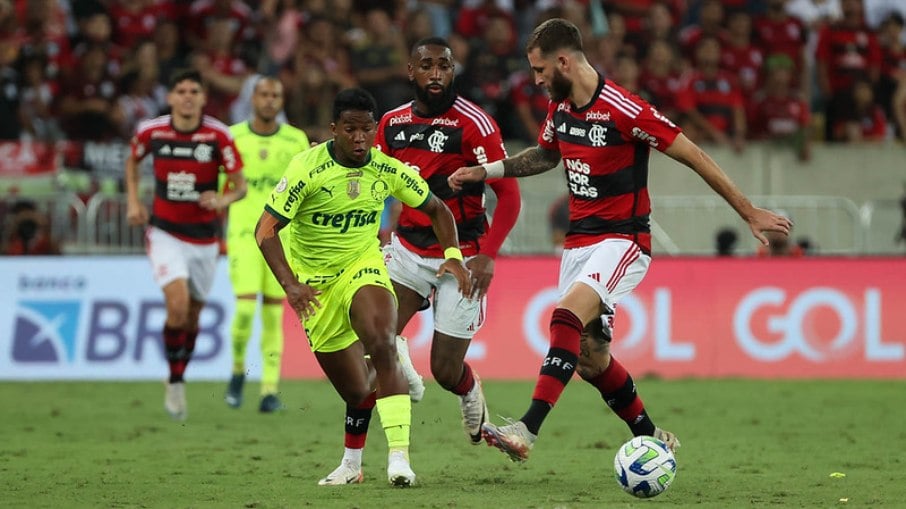 Palmeiras e Flamengo se enfrentam pela primeira vez nesta temporada
