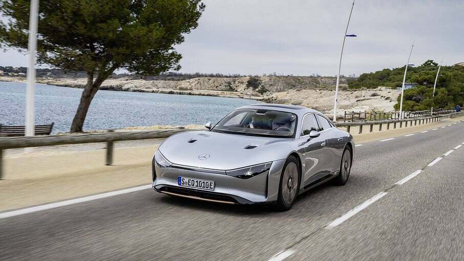 Com alta eficiência aerodinâmica, conceito da Mercedes quebra recorde de eficiência energética
