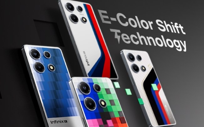 CES 2024 | Infinix mostra celular que troca de cor sem gastar bateria