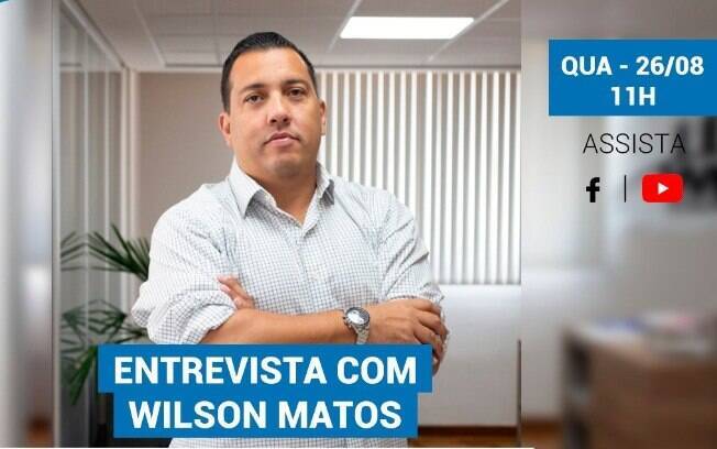 Wilson Matos é o entrevistado do iG nesta quarta-feira (26).