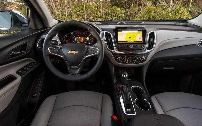 Chevrolet Equinox oferece bastante espaço interno e equipamentos de conectividade