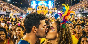 Beijar durante o Carnaval pode aumentar risco de infecções bucais