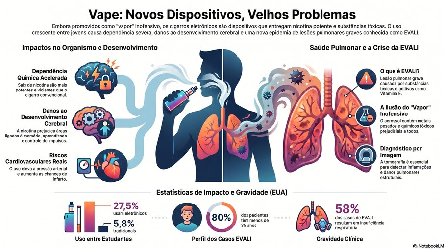 Vape e outros cigarros eletronicos