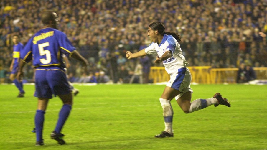 Cruz Azul na decisão contra o Boca na La Bombonera