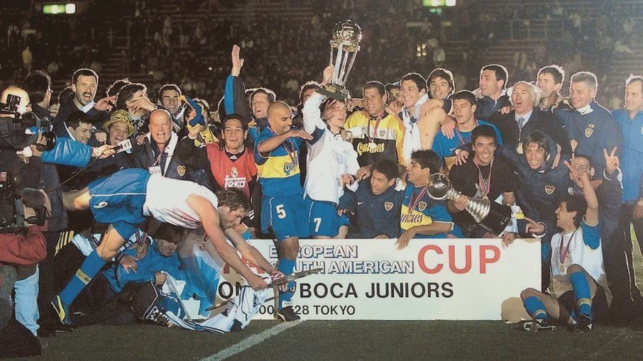 Juntos, Riquelme e Palermo conquistaram oito títulos no Boca Juniors