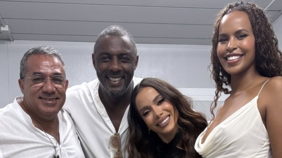 Idris Elba, Sabrina Dhowre Elba, Anitta e família