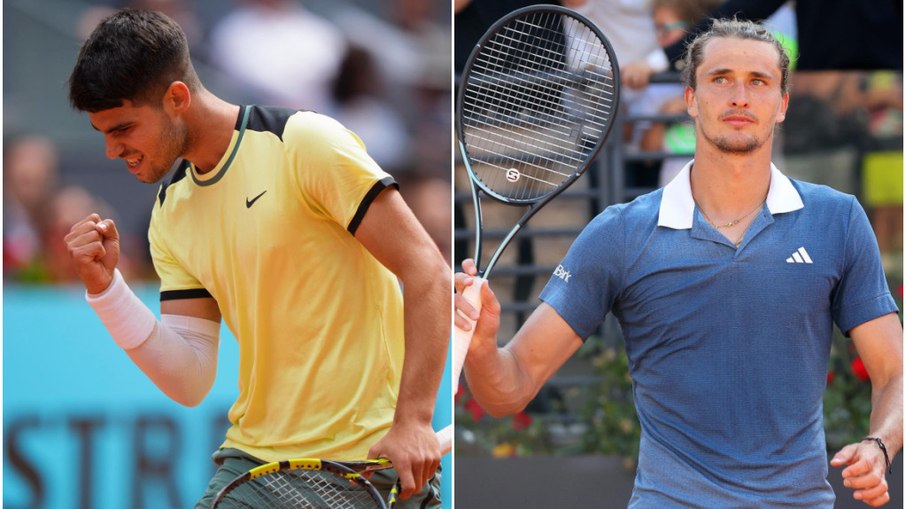 Com Alcaraz x Zverev na final, Roland Garros terá campeão inédito