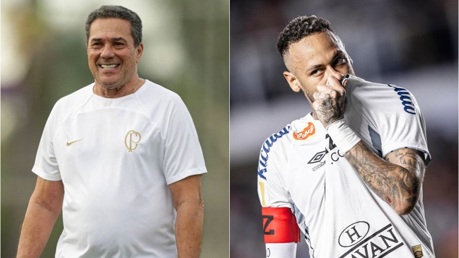 Luxemburgo defende Neymar após ausência em eliminação do Santos Luxemburgo defende Neymar após ausência em eliminação do Santos