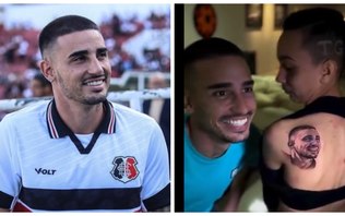 Fã tatua rosto de Galhardo que virou meme por recusar Seleção
