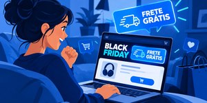 Frete grátis chama atenção de 55% de consumidores na Black Friday
