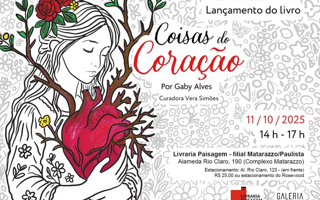 Lançamento do livro “Coisas do Coração” na Livraria Paisagem Lançamento do livro “Coisas do Coração” na Livraria Paisagem