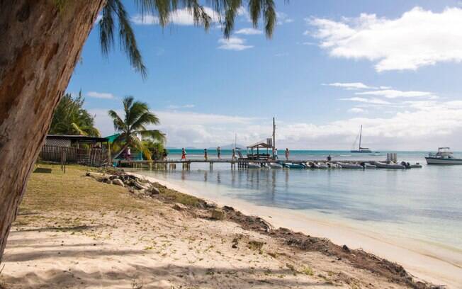 Anegada, no Caribe, é a segunda maior das Ilhas Virgens Britânicas e onde está a Conch Island