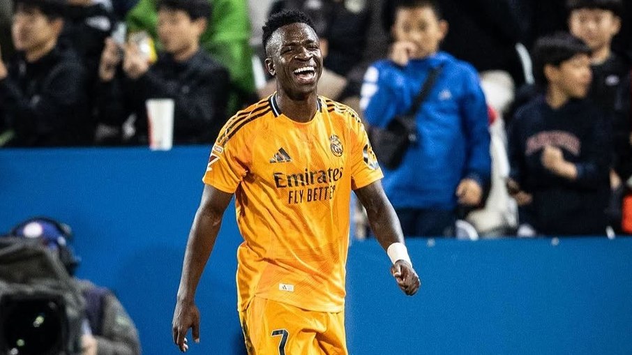 Vini Jr foi eleito o Melhor Jogador do Mundo pela Fifa Vini Jr foi eleito o Melhor Jogador do Mundo pela Fifa