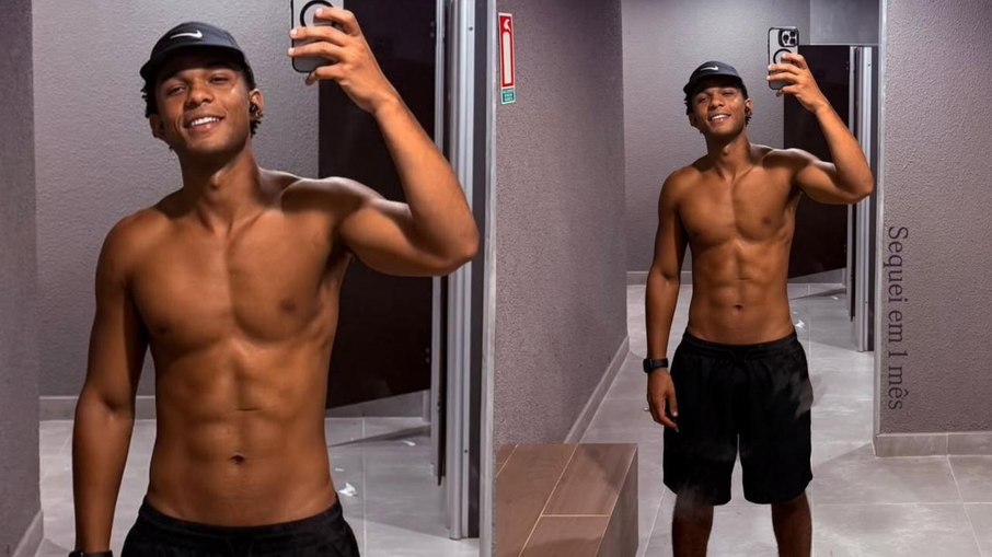 Juan Paiva em registro na academia Juan Paiva em registro na academia