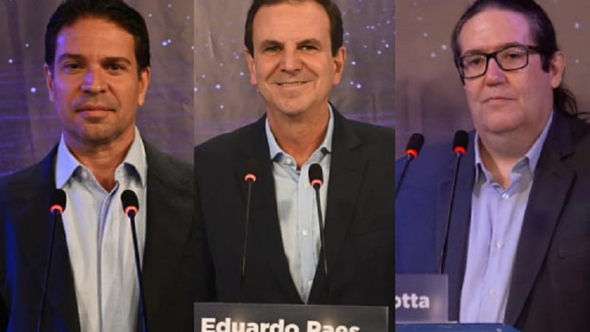 Eduardo Paes segue na frente com 53% das intenções de voto acompanhado de Ramagem (20%) e Tarcísio (6%)