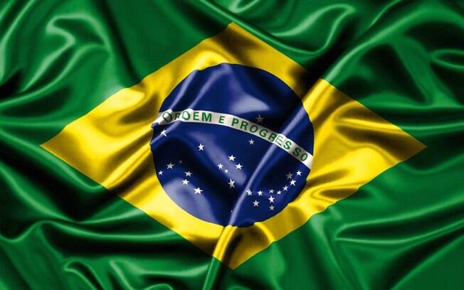 As cores da Bandeira do Brasil são verde, amarelo e azul, e nossas estrelas são brancas As cores da Bandeira do Brasil são verde, amarelo e azul, e nossas estrelas são brancas