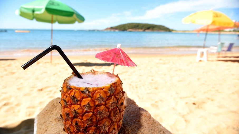 Praia em Guarapari (ES)