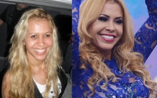 Joelma de cara lavada
