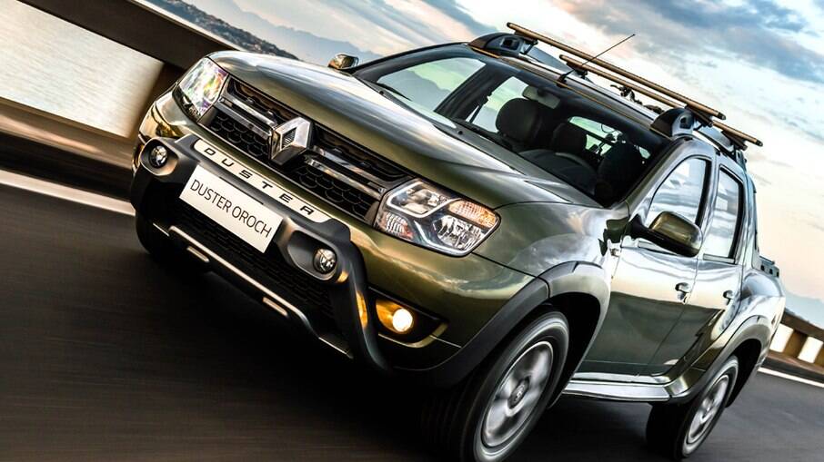 Renault Duster Oroch pode levar 683 litros na caçamba; modelo aguarda nova geração, nos moldes do SUV Duster