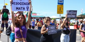 Mulheres vão às ruas pela votação do PL da Misoginia