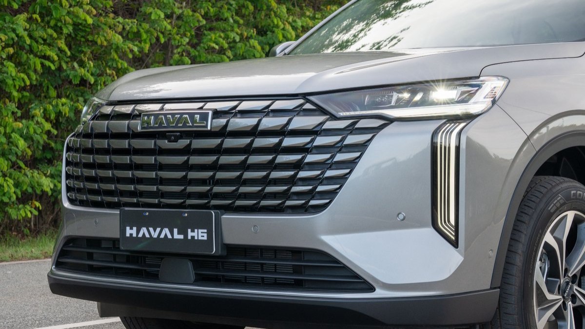 Nova frente do GWM Haval H6 2026 Nova frente do GWM Haval H6 2026
