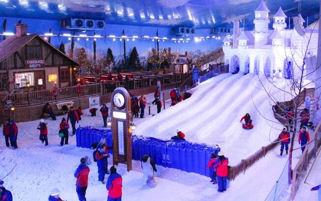Páscoa em Gramado: o Snowland é o primeiro parque de neve indoor das Américas, e é garantia de diversão em família